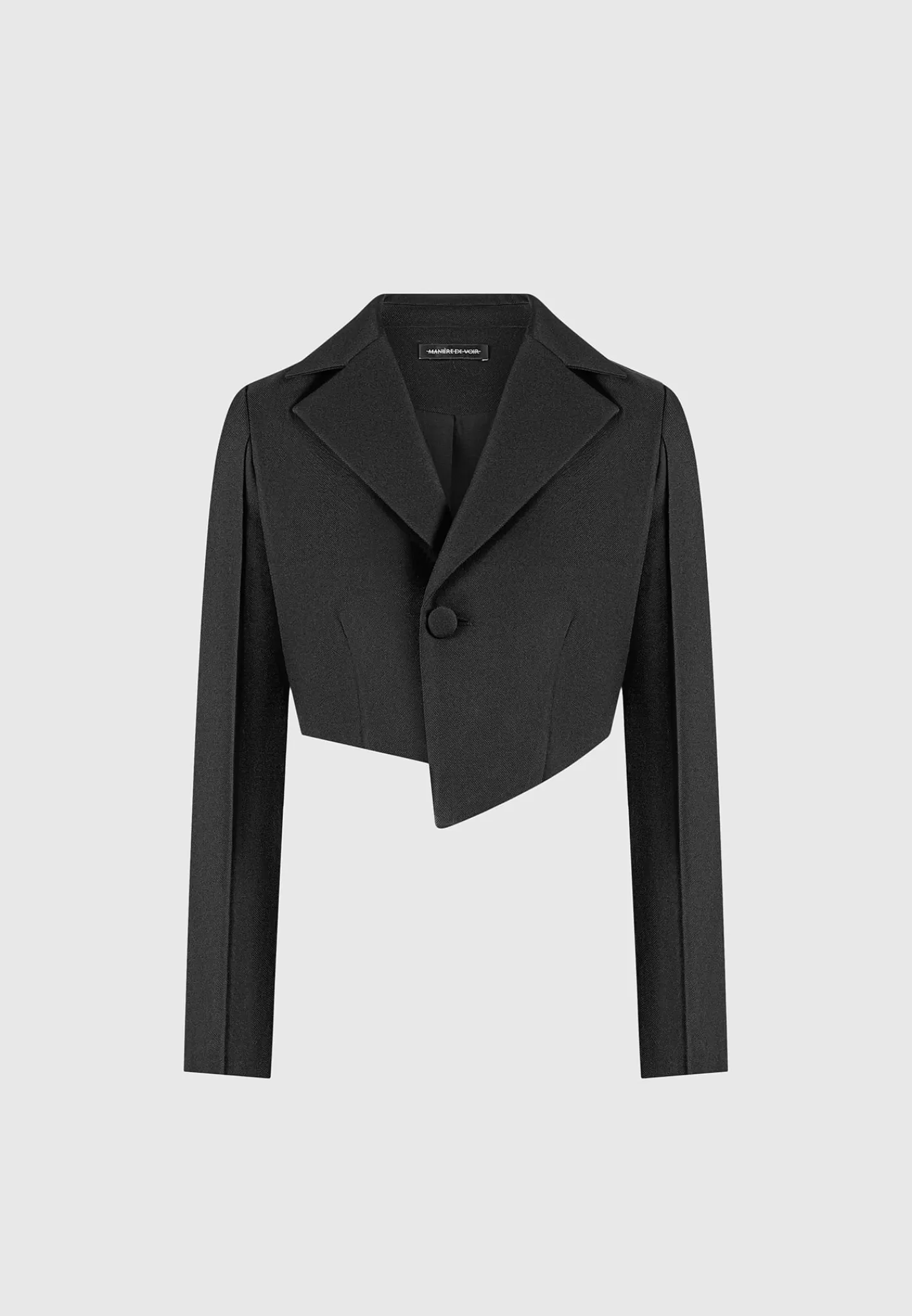 Asymmetric Tailored Cropped Blazer - -Manière De Voir Outlet