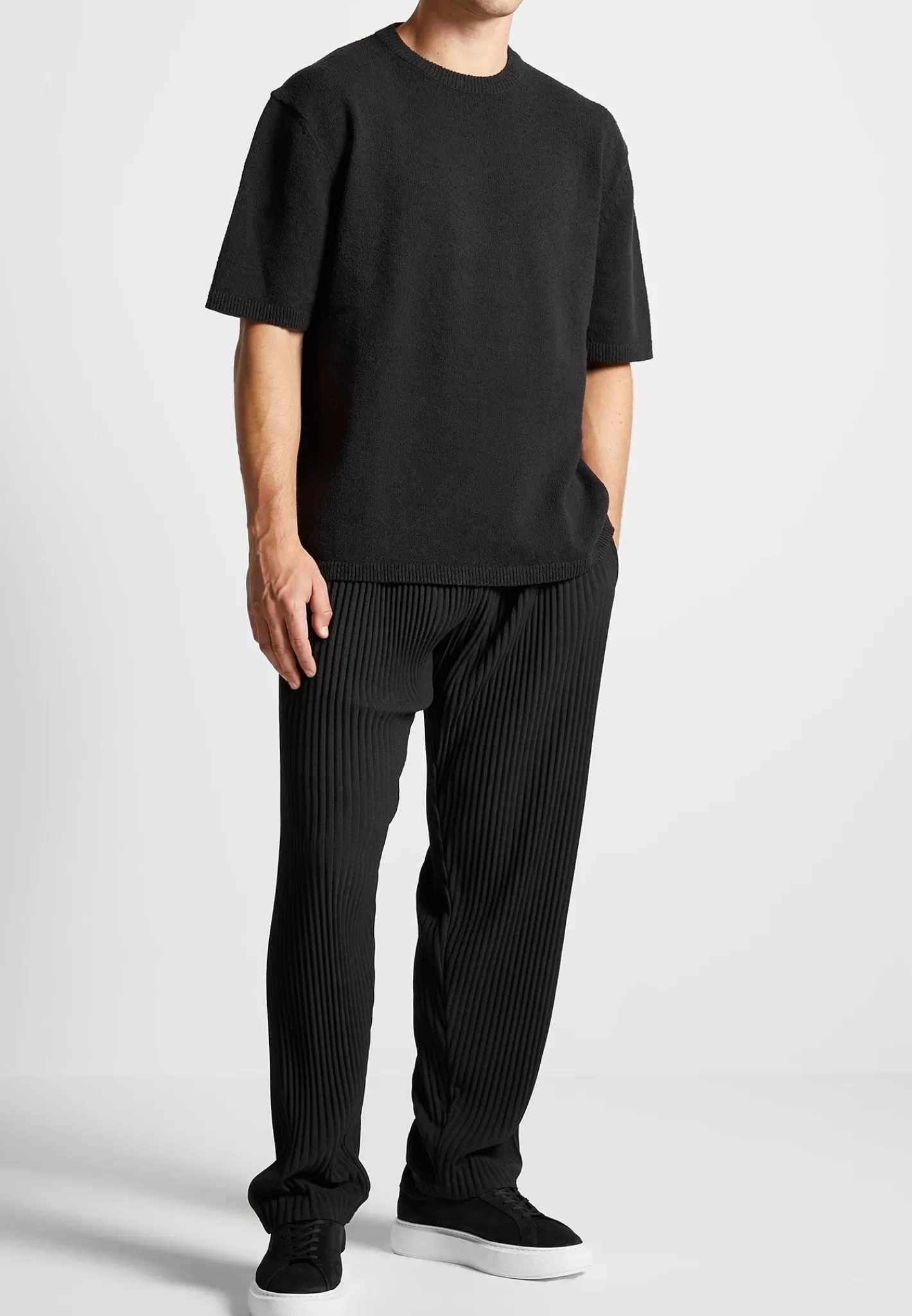 Boucle Knit Oversized Fit T-Shirt - -Manière De Voir Cheap