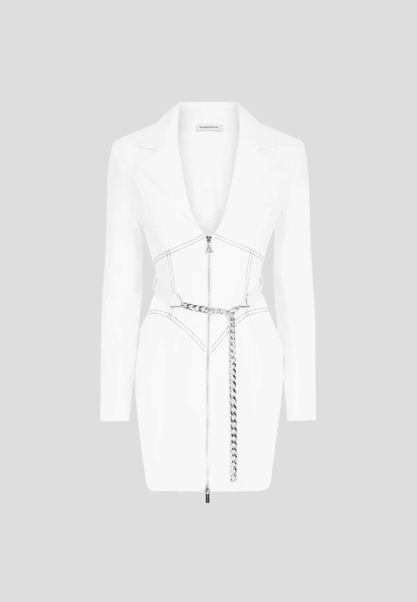 Corset Blazer Dress with Chain - -Manière De Voir Cheap