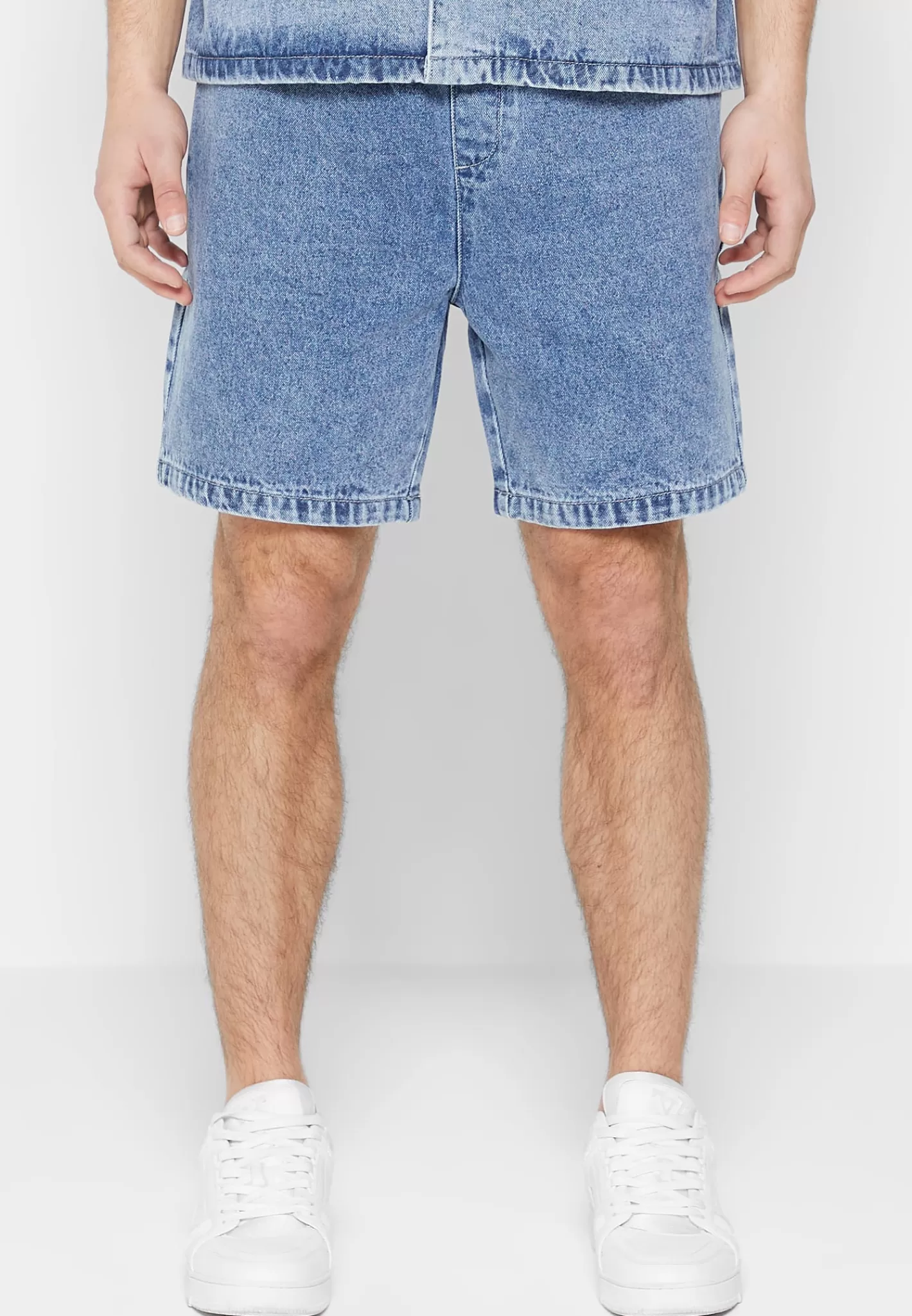 Denim Shorts - Mid -Manière De Voir Cheap