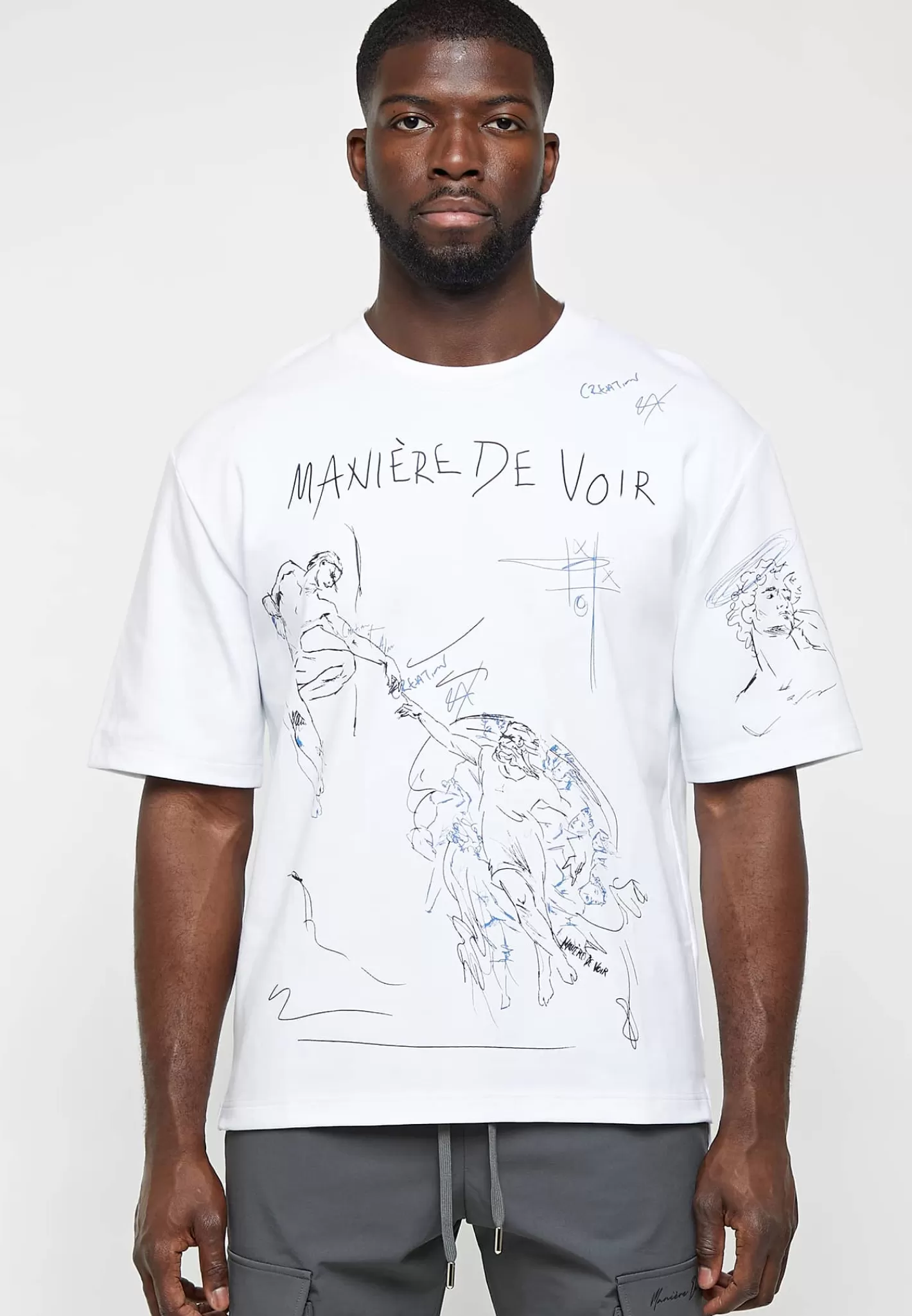 Graffiti T-Shirt - -Manière De Voir Sale
