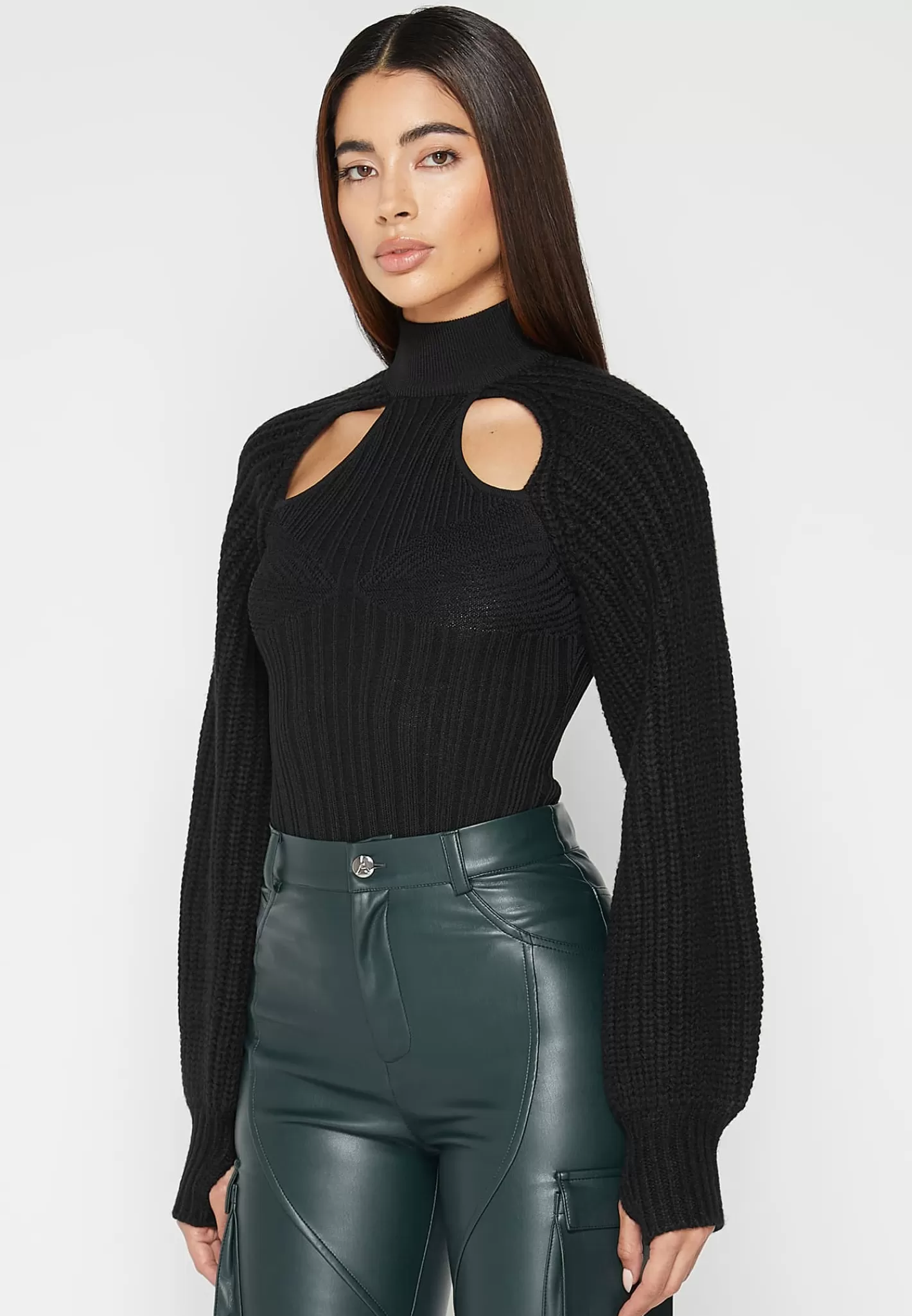 Jumper Bodysuit with Cut Out - -Manière De Voir Sale