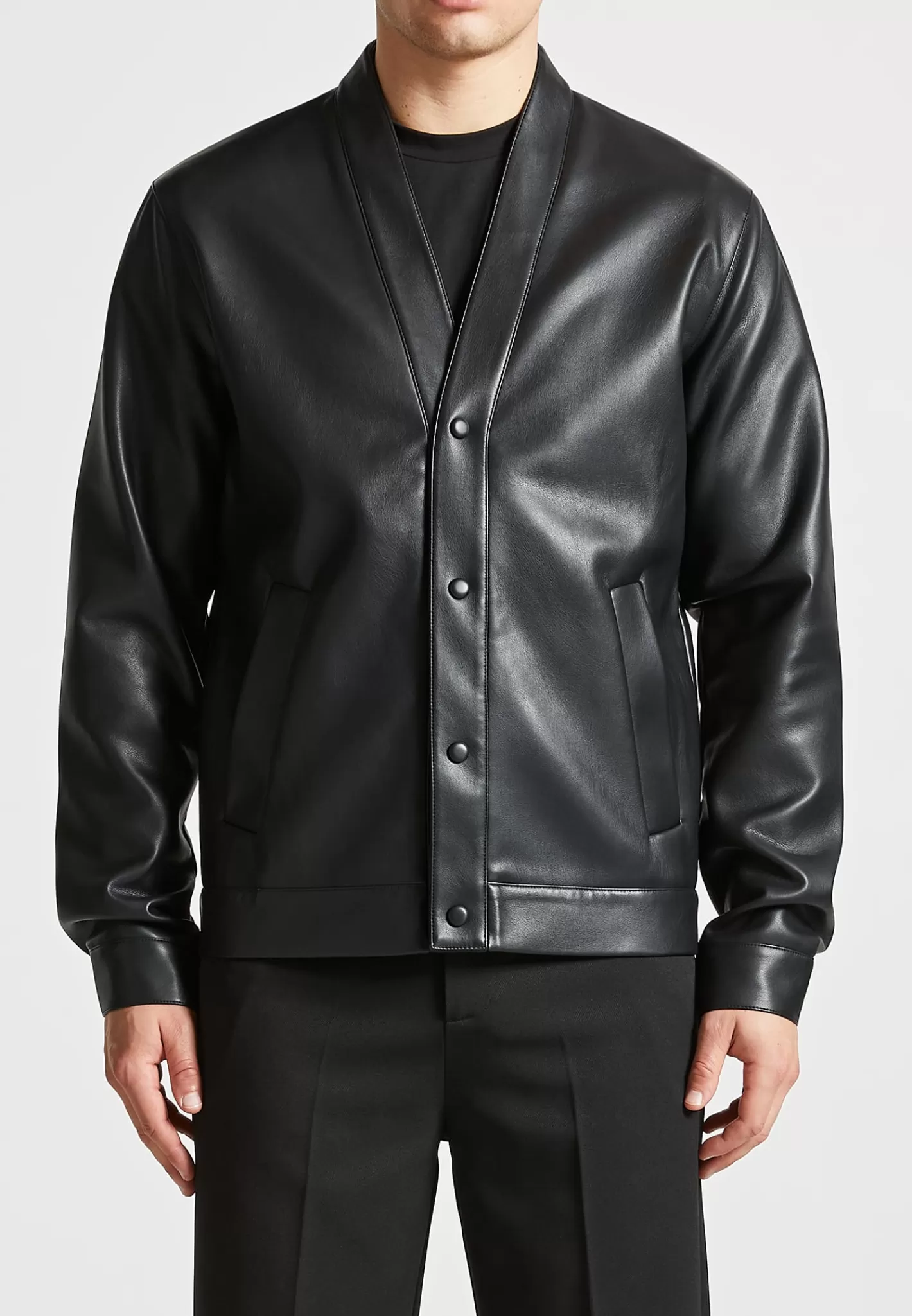 Leather Cardigan - -Manière De Voir Sale