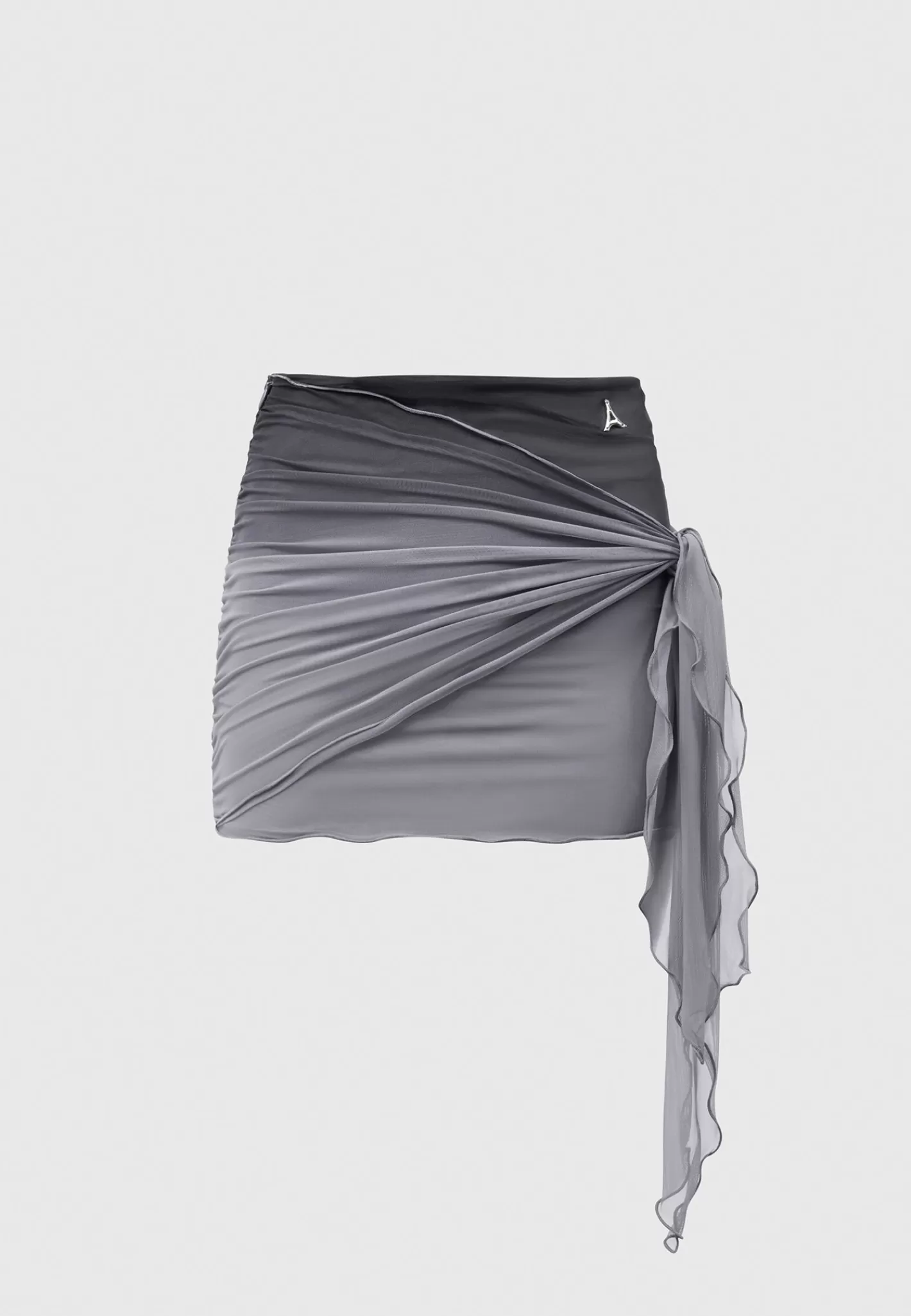 Ombre Mesh Mini Skirt - -Manière De Voir Flash Sale