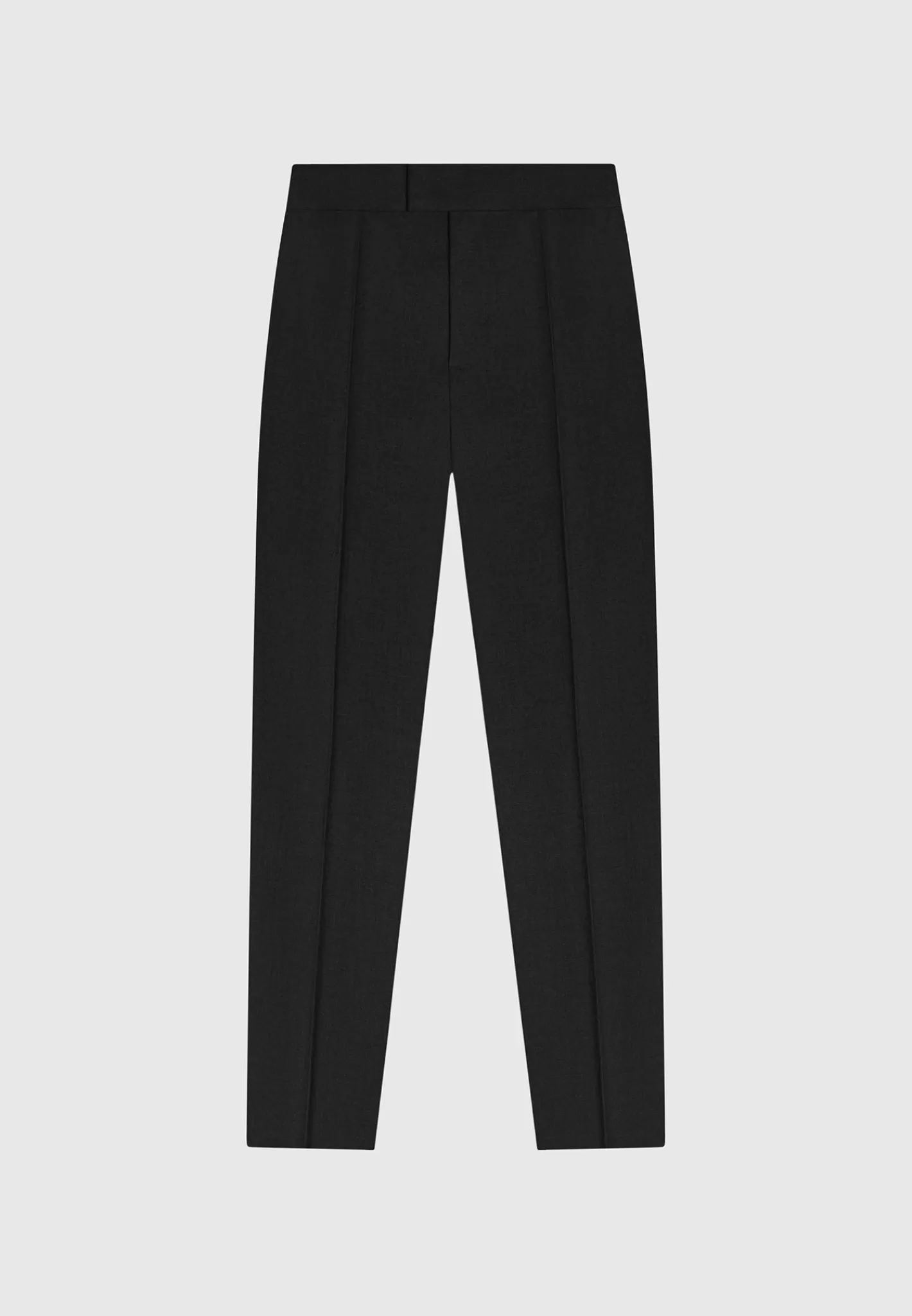 Tapered Fit Press Crease Tailored Trousers - -Manière De Voir Store