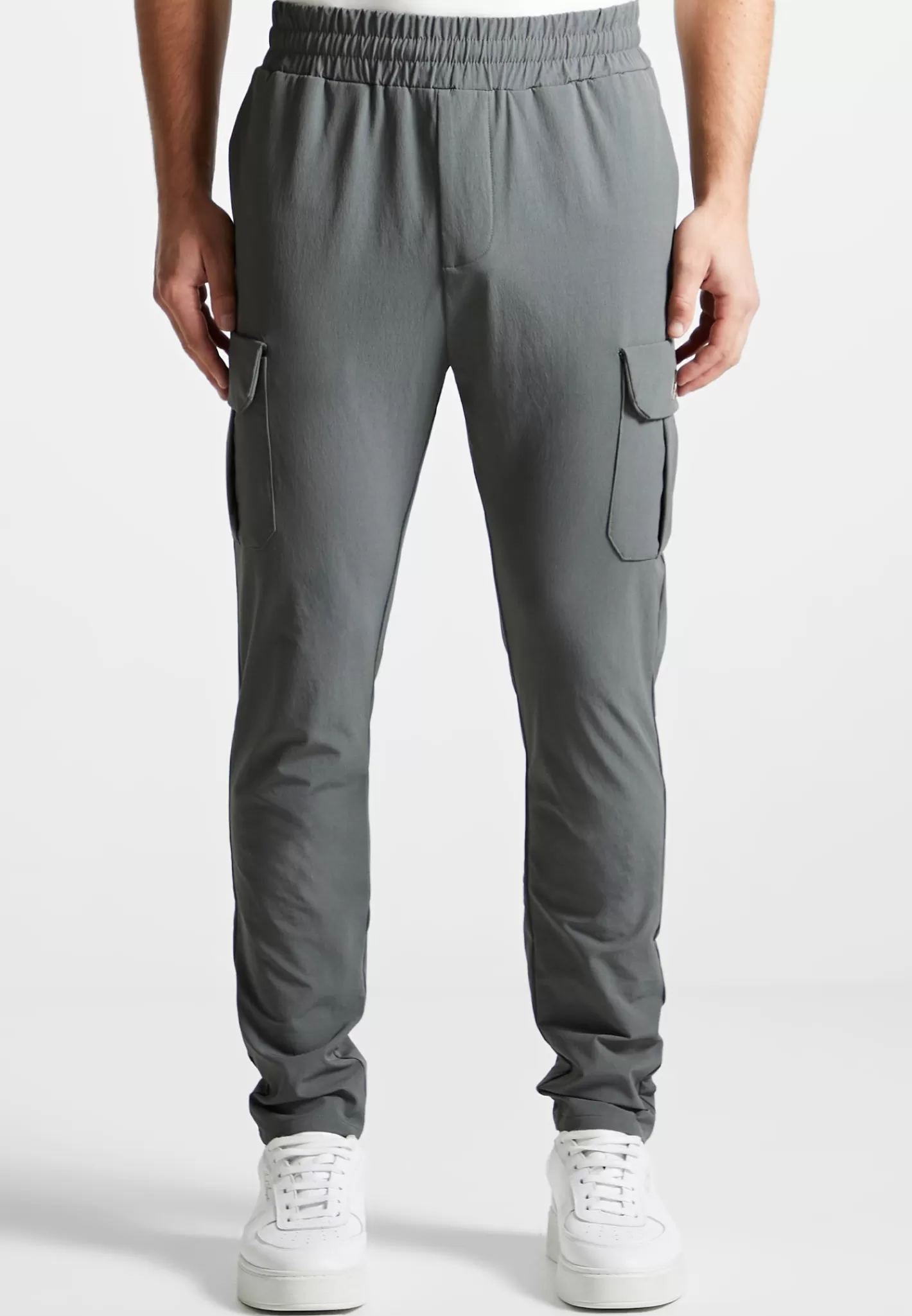 Technical Cargo Pants - Charcoal Grey-Manière De Voir Shop