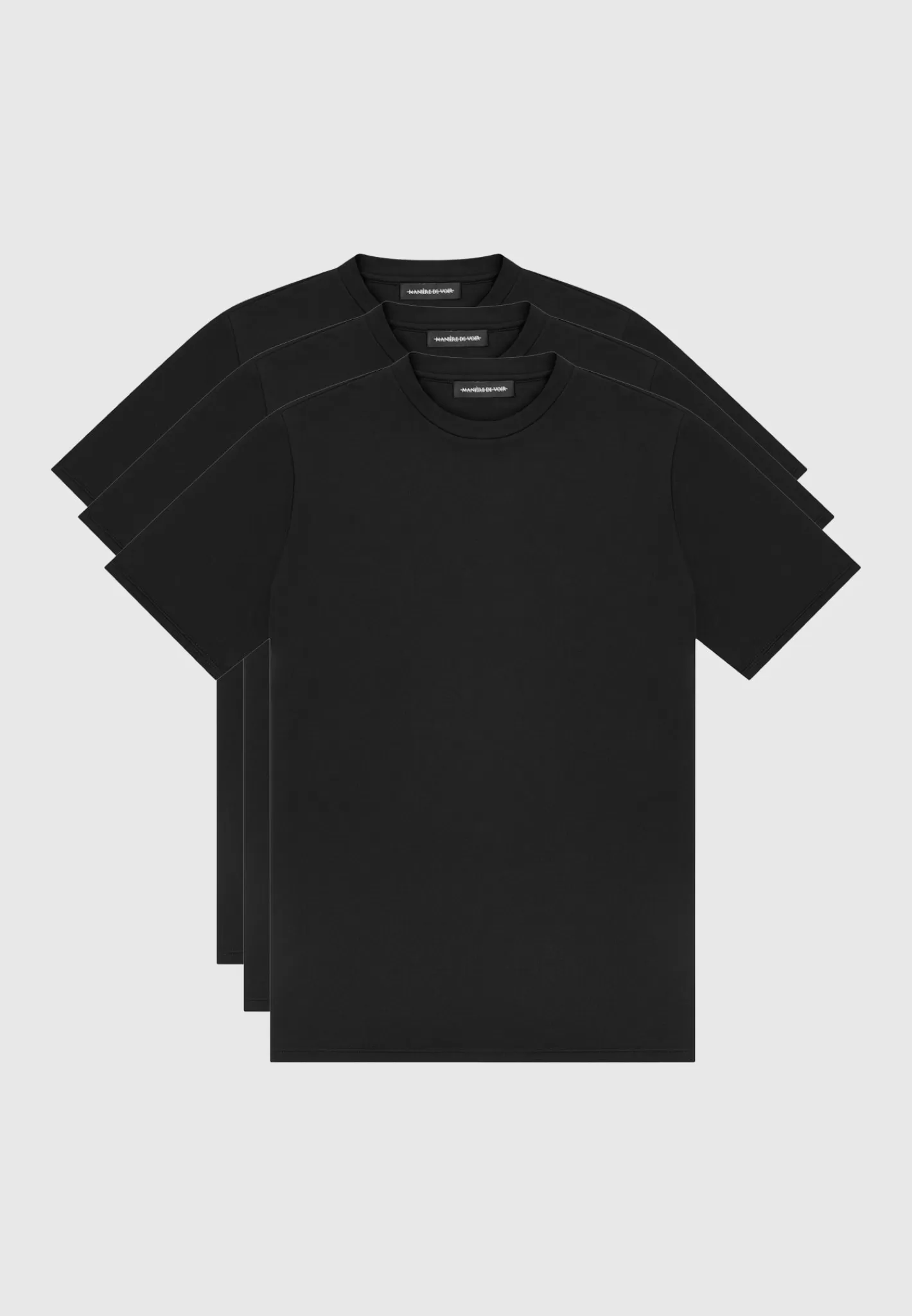 Éternel Slim Fit Luxe T-Shirt 3 Pack - -Manière De Voir Store